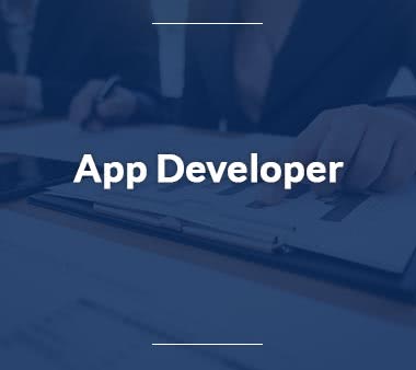 App Developer Anwendungsentwickler