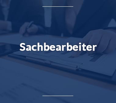 Außendienstmitarbeiter Sachbearbeiter