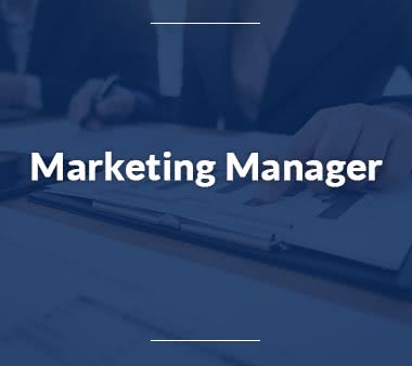 HR Manager Marketing Manager