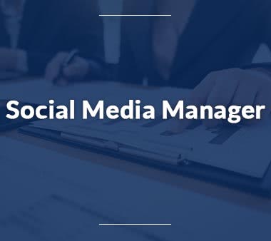 Sozialarbeiter Social Media Manager