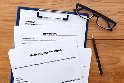 Motivationsschreiben-Bewerbung