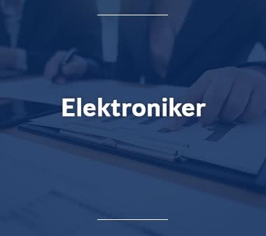 Anlagenmechaniker Elektroniker