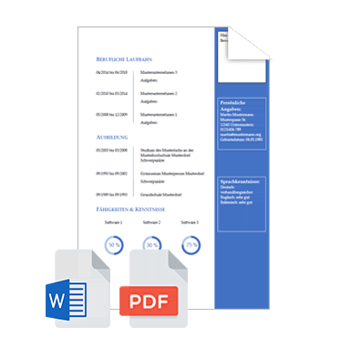 Soft Skills Lebenslauf Vorlagen Muster