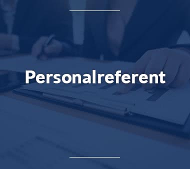 Technischer Produktdesigner Personalreferent