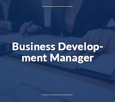 Volljurist Business Development-Manager