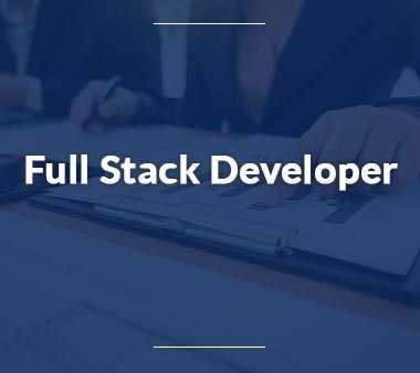 Full Stack Developer IT-Berufe
