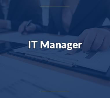IT Manager IT-Berufe