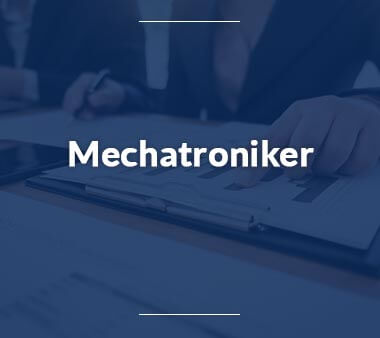 Mechatroniker Ausbildungsberufe