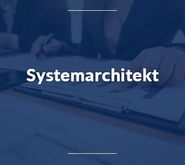 Systemarchitekt Bürojobs