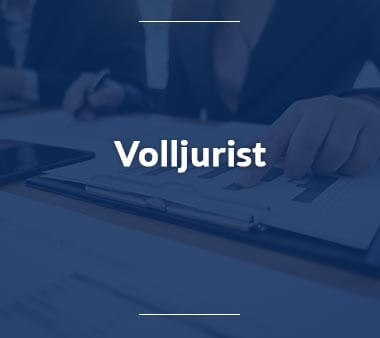 Volljurist Bürojobs