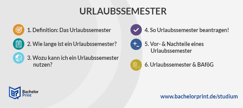 Urlaubssemester Definition Bedeutung