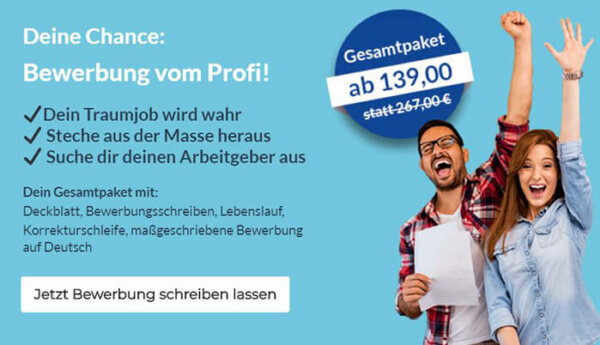 Kurzbewerbung Profi